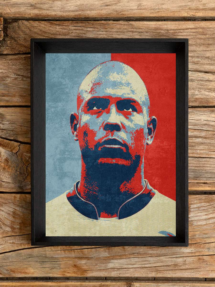 Ronaldo Futbol Poster Çerçevesiz Yüksek Kalite Futbolcu Duvar Poster
