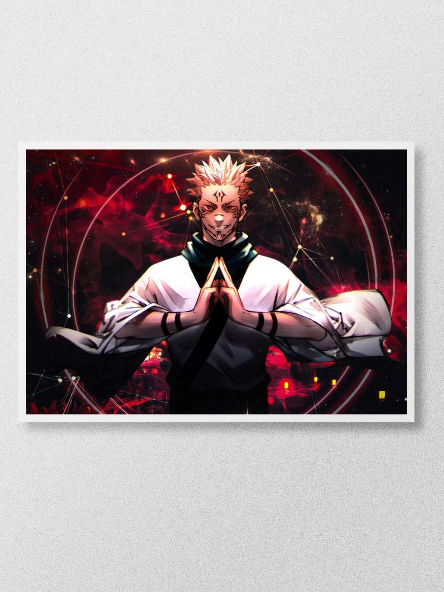 Ryomen Sukuna Anime Poster Çerçevesiz Yüksek Kalite Anime Duvar Poster