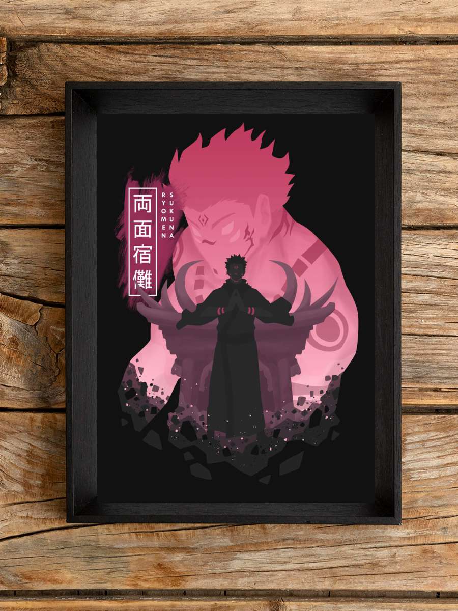 Ryomen Sukuna Anime Poster Çerçevesiz Yüksek Kalite Anime Duvar Poster