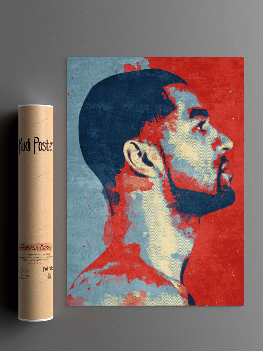 sadam ali Futbol Poster Çerçevesiz Yüksek Kalite Futbolcu Duvar Poster