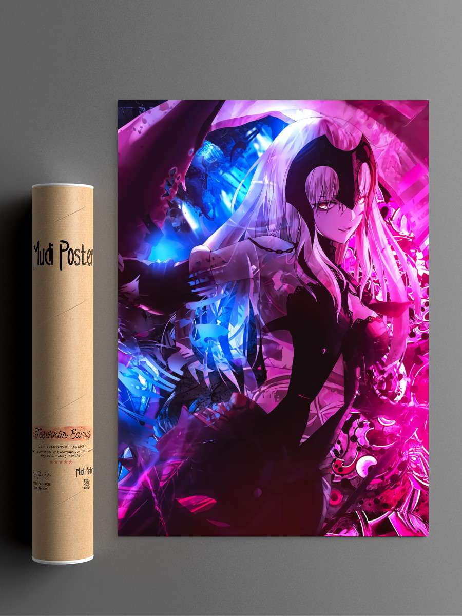 Saint Jeanne Anime Poster Çerçevesiz Yüksek Kalite Anime Duvar Poster
