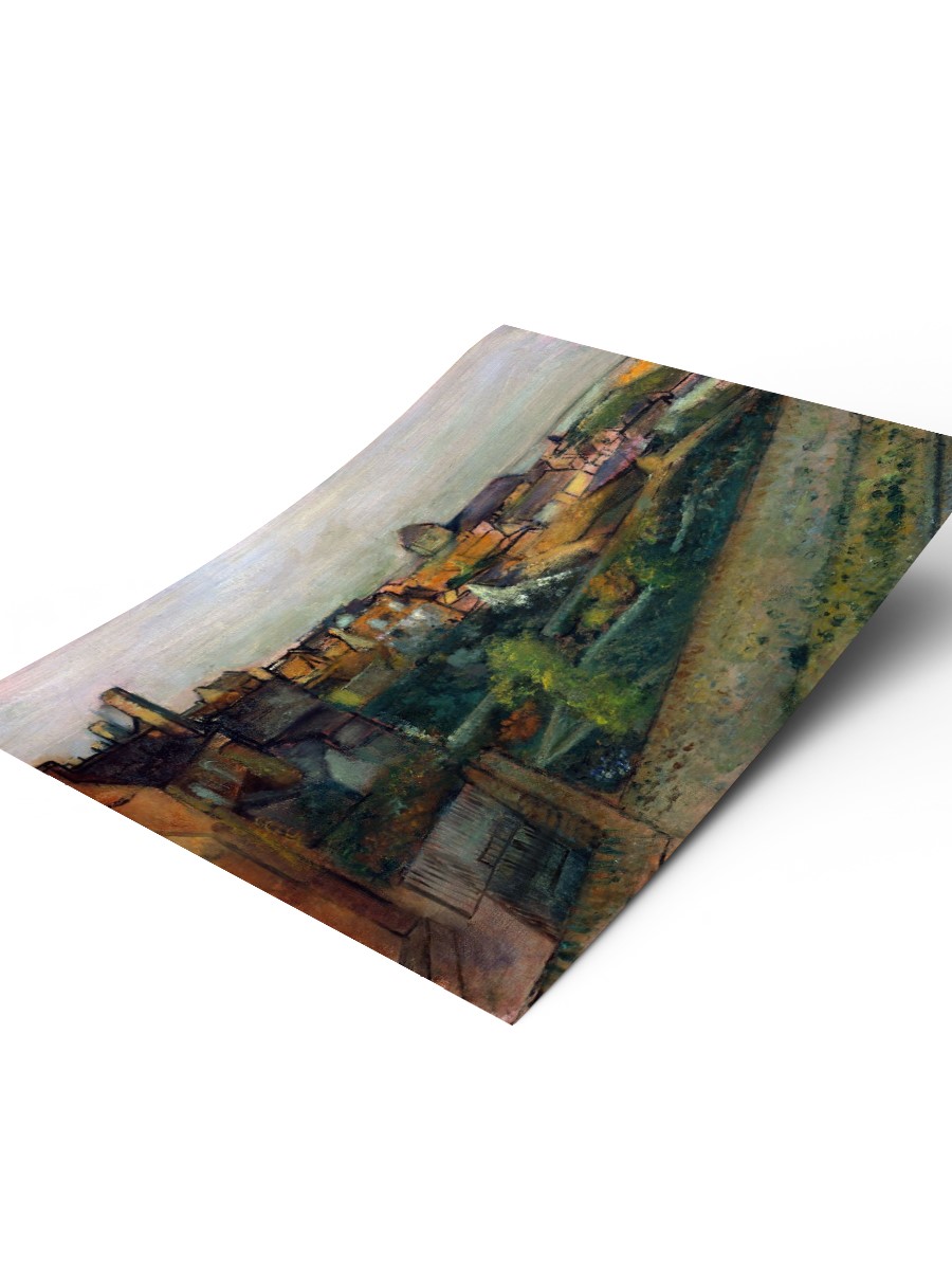 Saint Valery sur Somme Tablo Sanatsal Ünlü Ressam Poster Çerçevesiz Yüksek Kalite Poster