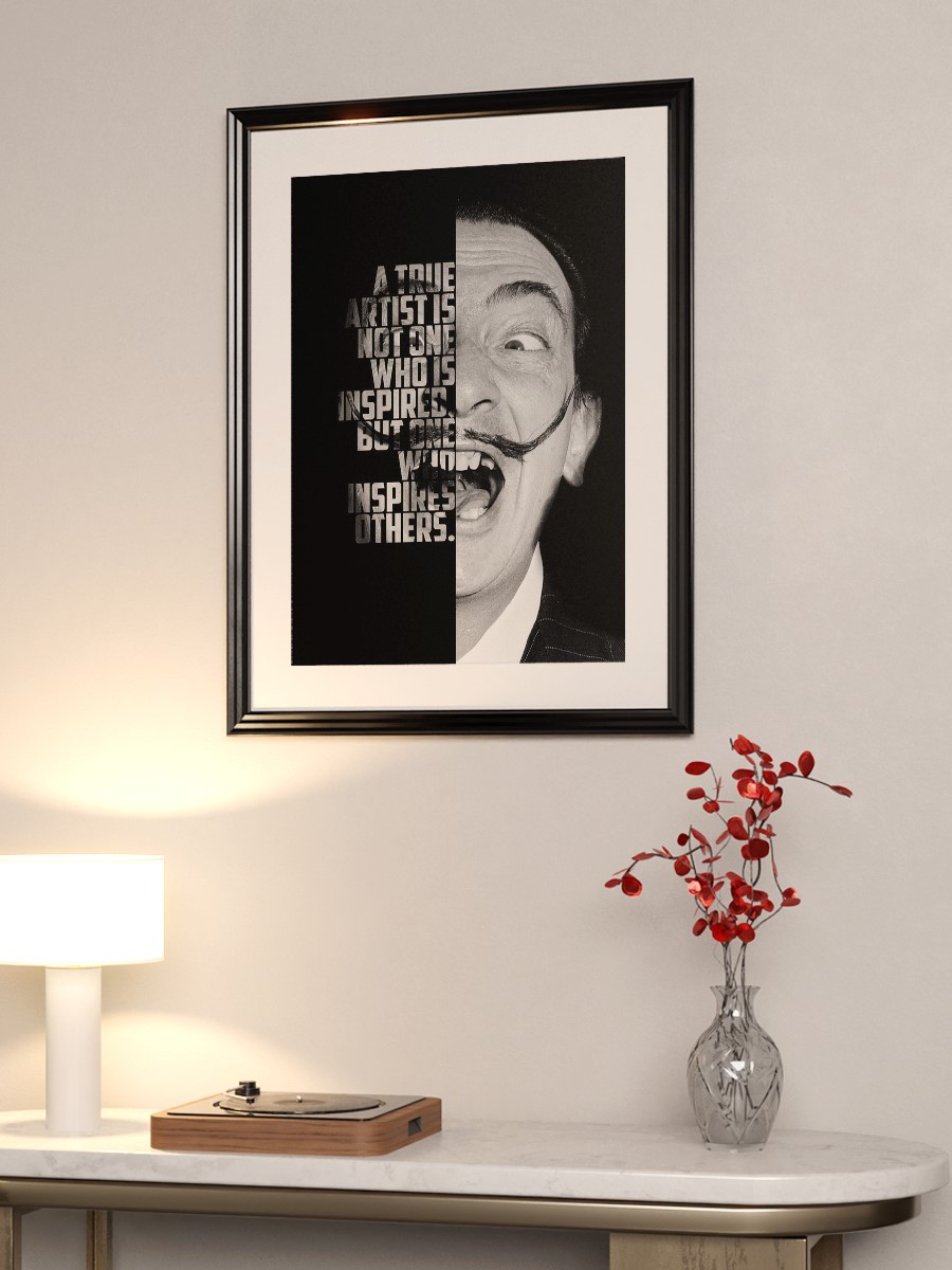 Salvador Dali Poster, Çerçevesiz Tv Film Poster