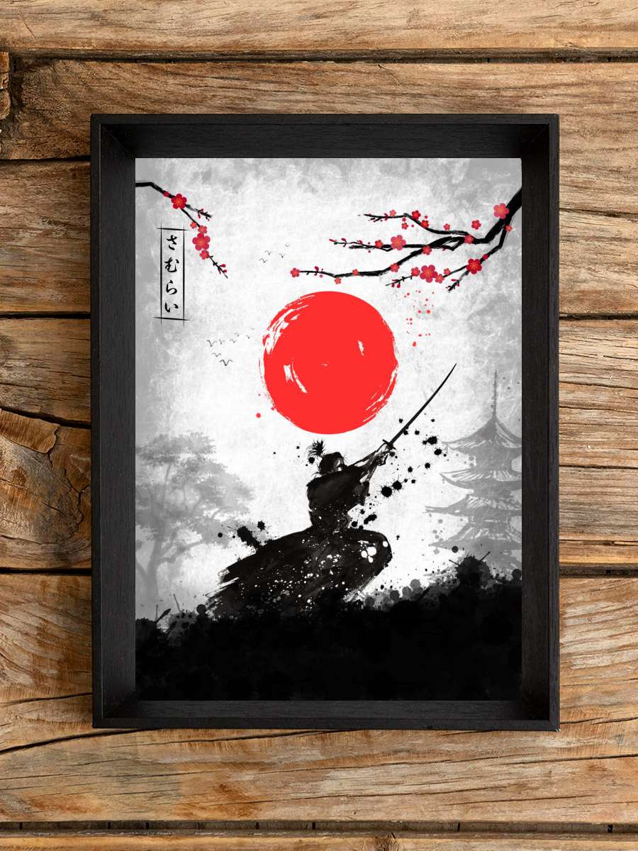Samurai japan Anime Poster Çerçevesiz Yüksek Kalite Anime Duvar Poster