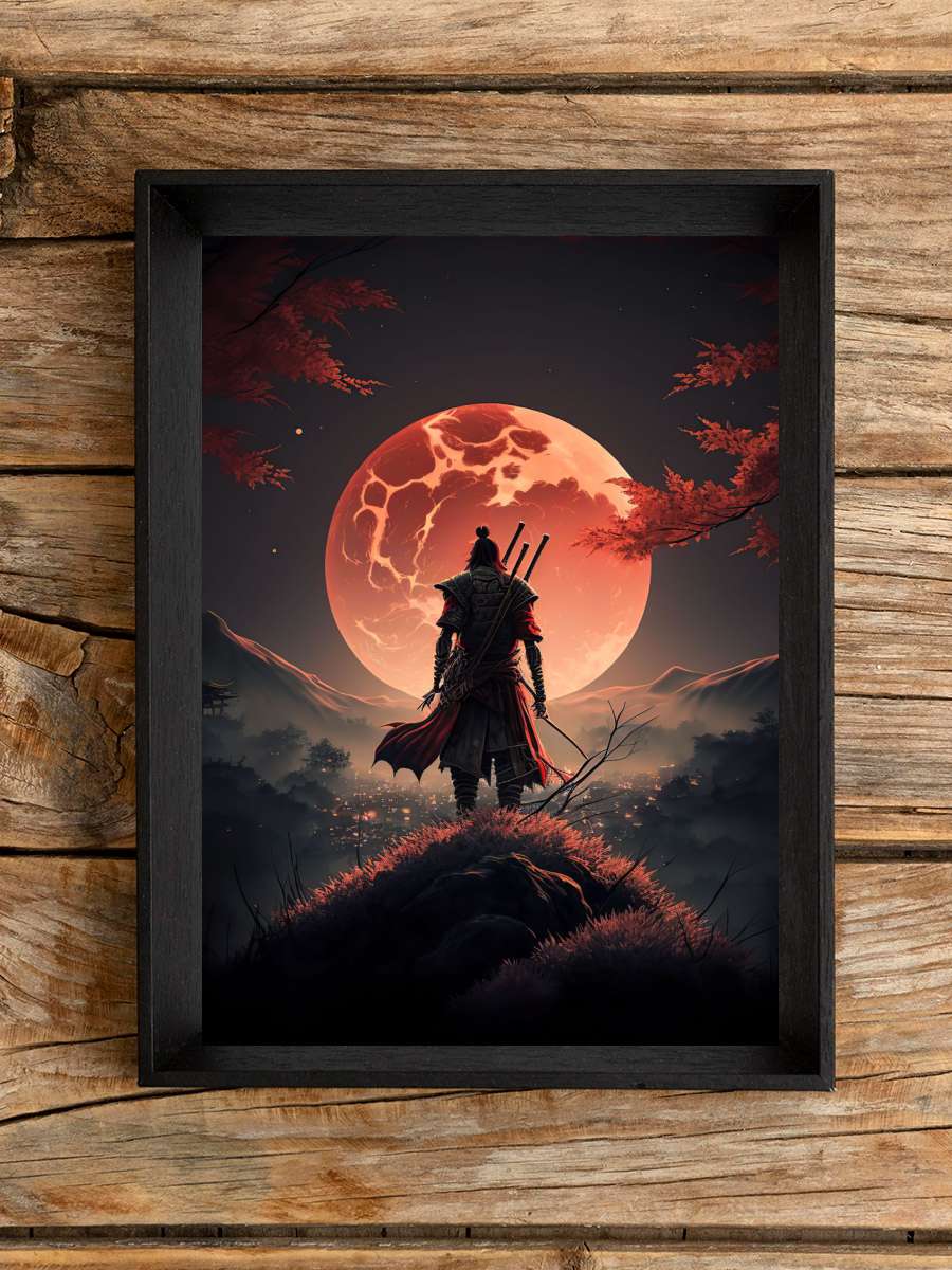 Samurai Anime Poster Çerçevesiz Yüksek Kalite Anime Duvar Poster
