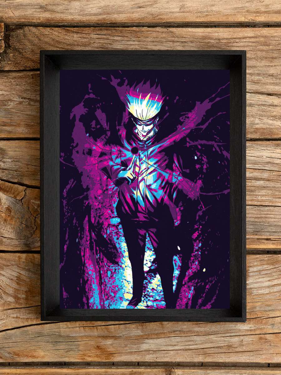 satoru gojo Anime Poster Çerçevesiz Yüksek Kalite Anime Duvar Poster