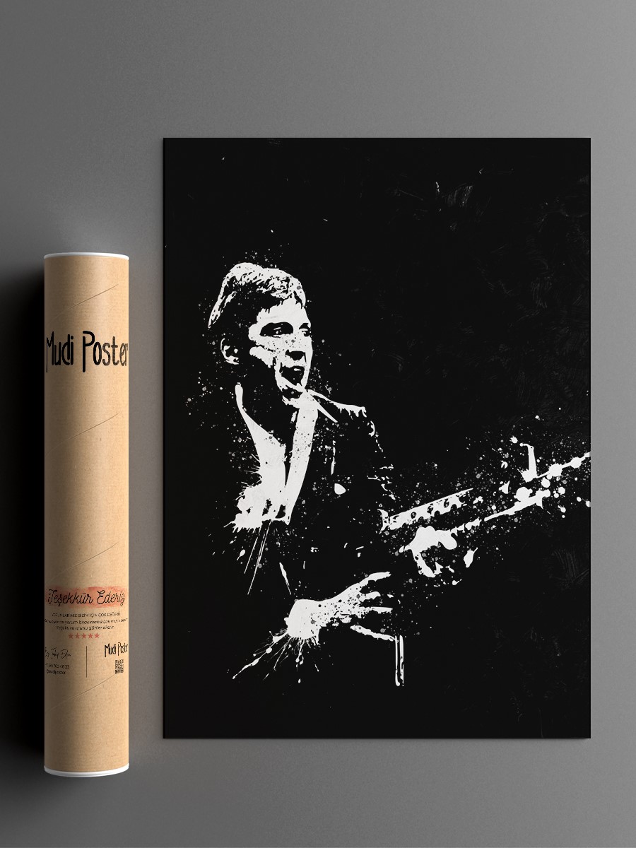 Scarface Al Pacino Poster, Çerçevesiz Tv Film Poster