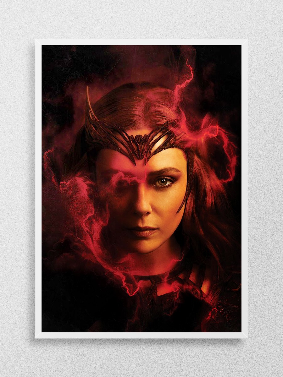 Scarlet Witch character Poster, Çerçevesiz Tv Film Poster