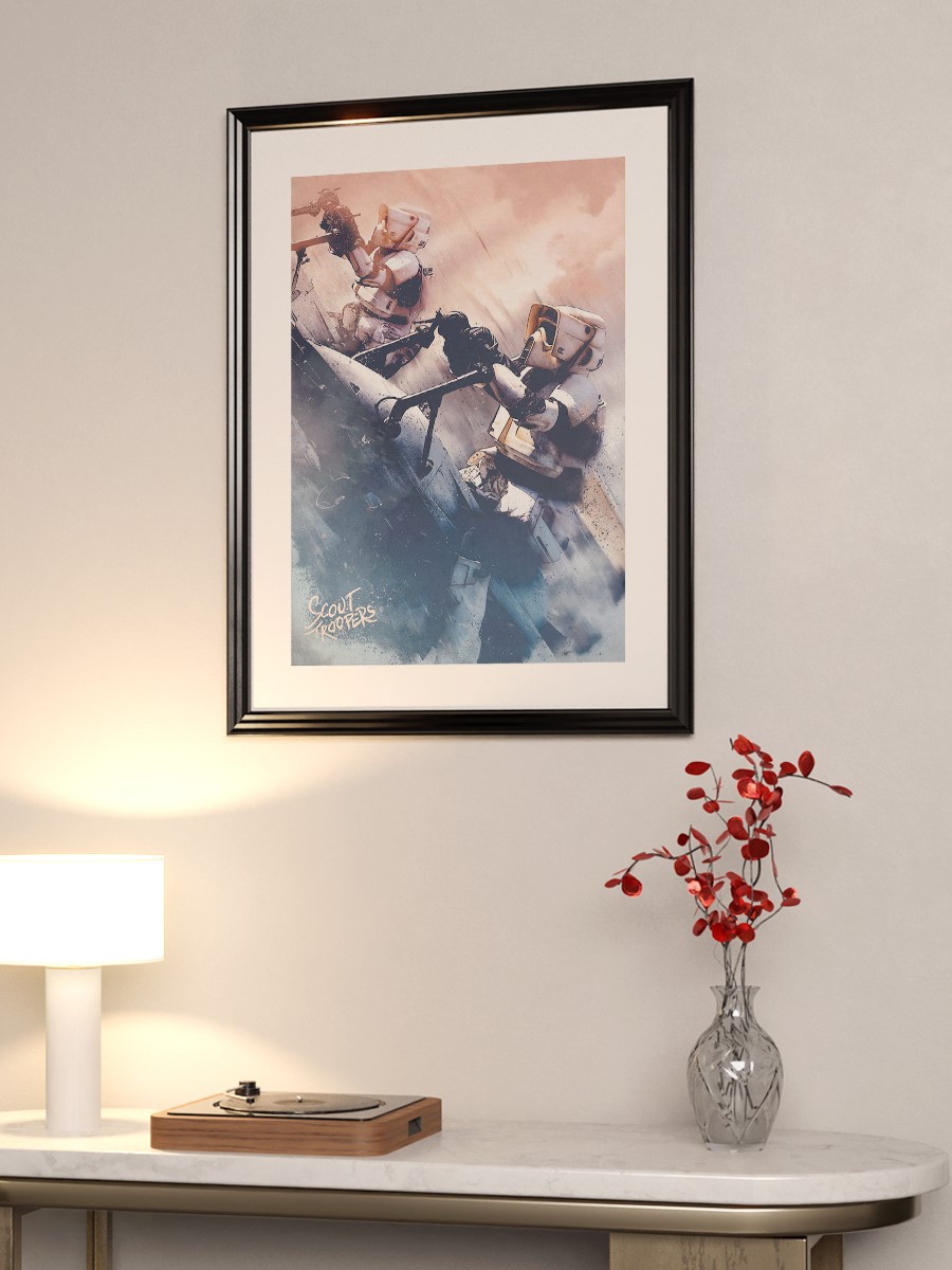 Scout Troopers Poster, Çerçevesiz Tv Film Poster