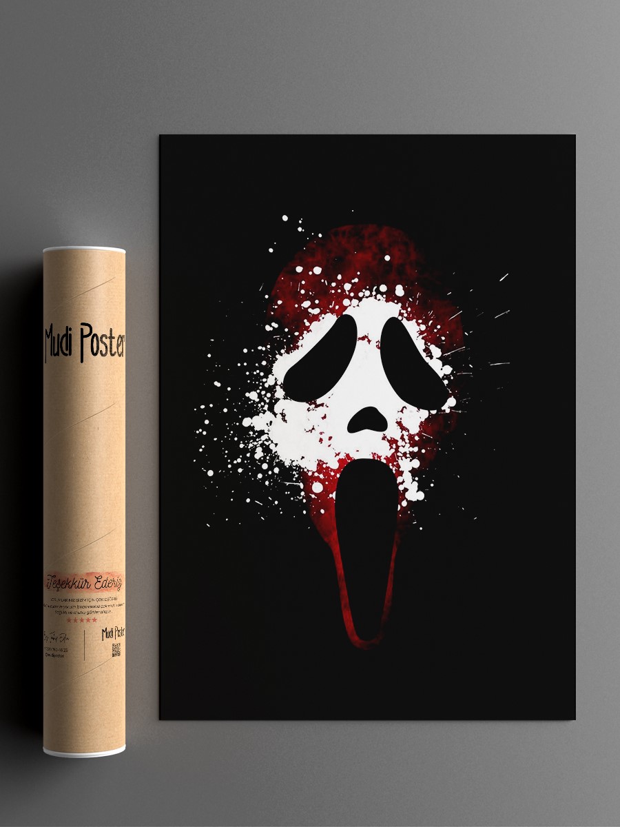 Screaming Screamer Poster, Çerçevesiz Tv Film Poster