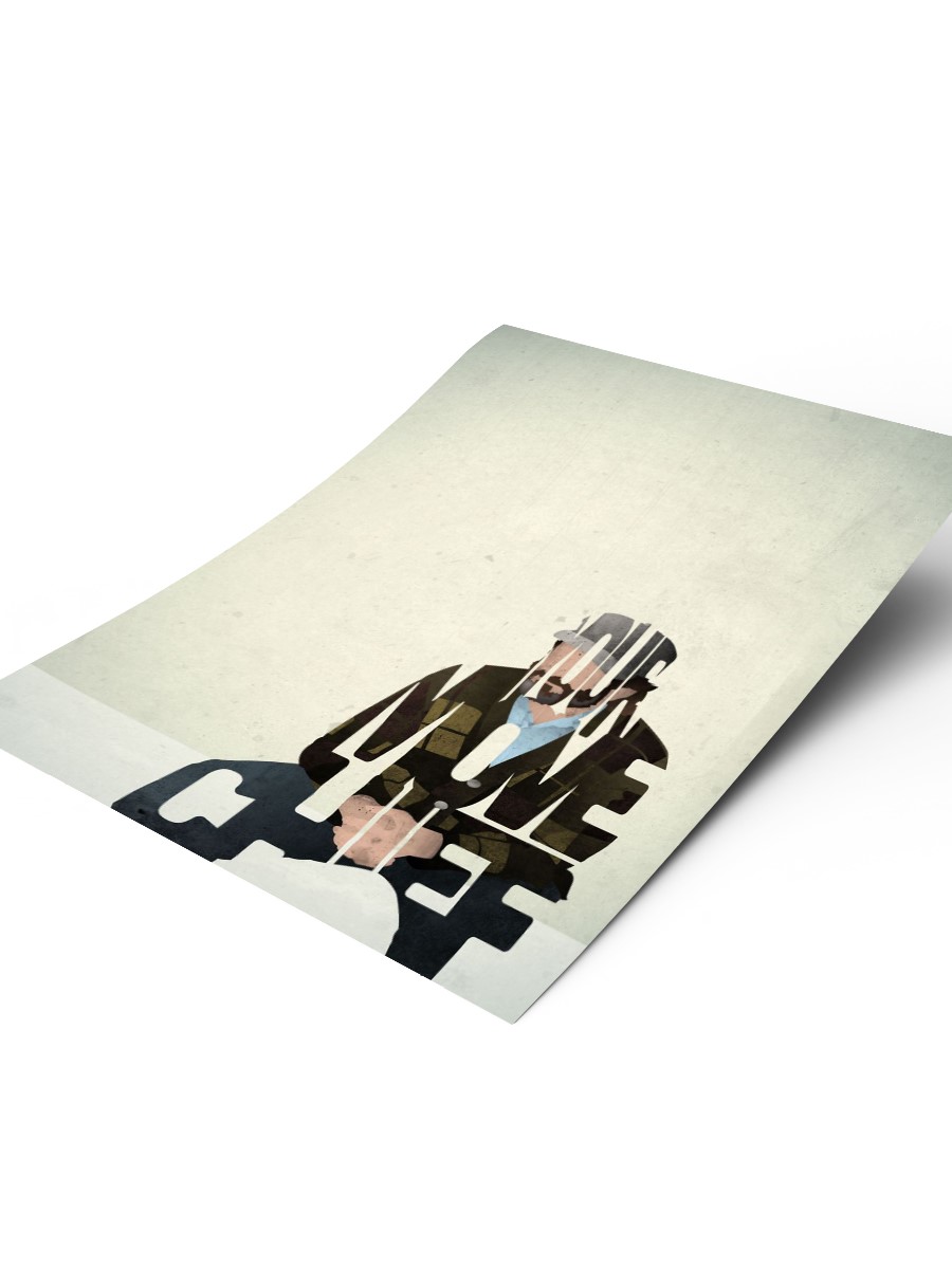 Sean Maguire - Good Will Hunting. Poster, Çerçevesiz Tv Film Poster