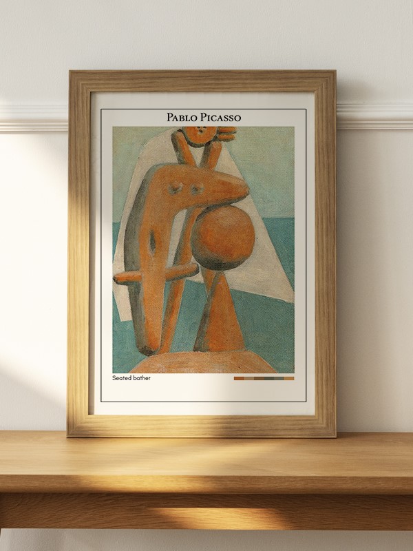 Pablo Picasso Seated bather Poster - En İyi Fiyatlarla