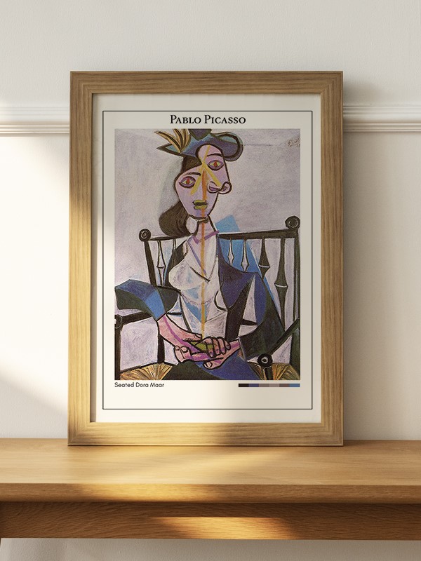 Pablo Picasso Seated Dora Maar Poster - En İyi Fiyatlarla