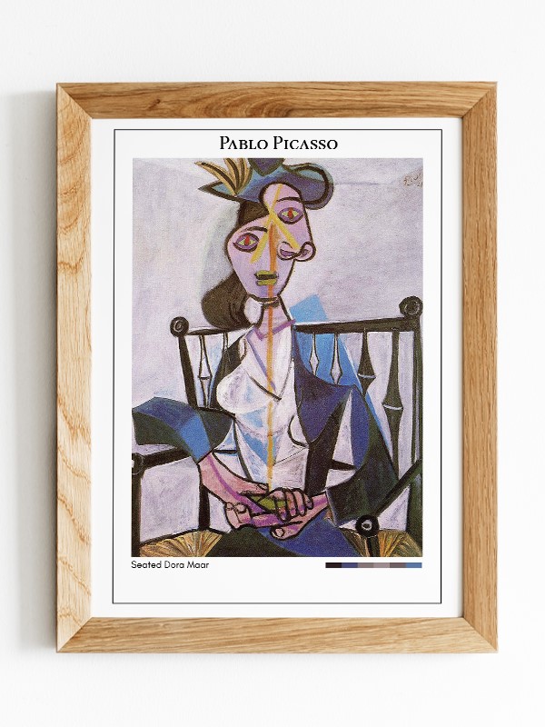 Pablo Picasso Seated Dora Maar Poster