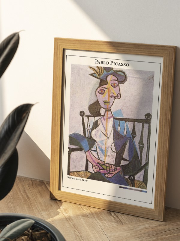 Pablo Picasso Seated Dora Maar Poster