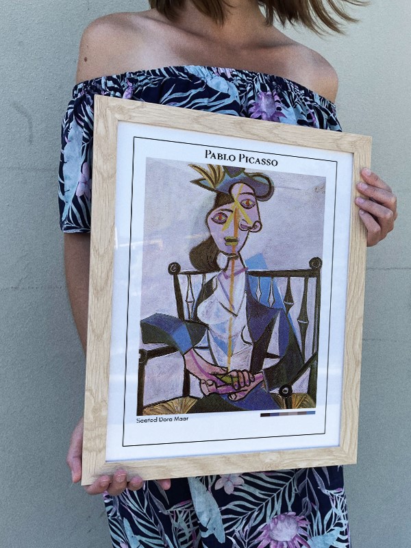 Pablo Picasso Seated Dora Maar Poster