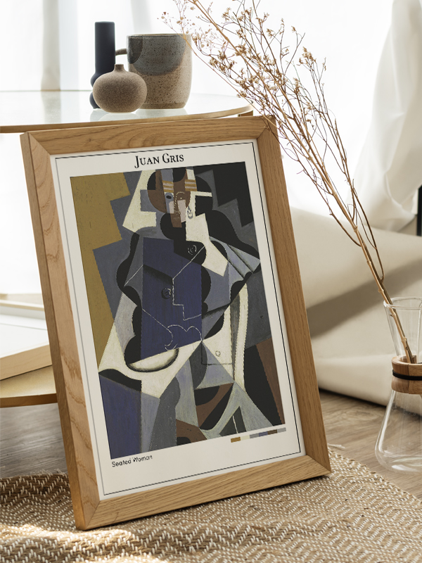 Juan Gris Seated Woman Poster