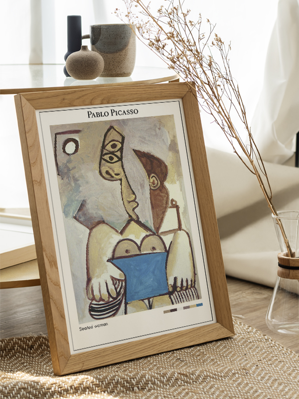 Pablo Picasso Seated woman Poster