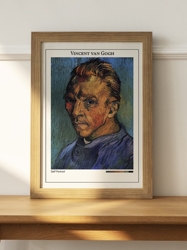 Vincent van Gogh Self Portrait Poster - En İyi Fiyatlarla