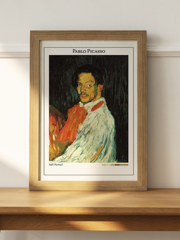 Pablo Picasso Self-Portrait Poster - En İyi Fiyatlarla