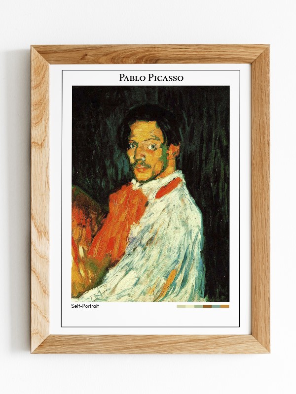 Pablo Picasso Self-Portrait Poster