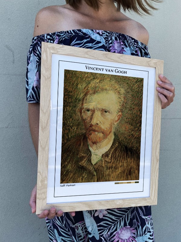 Vincent van Gogh Self-Portrait Poster