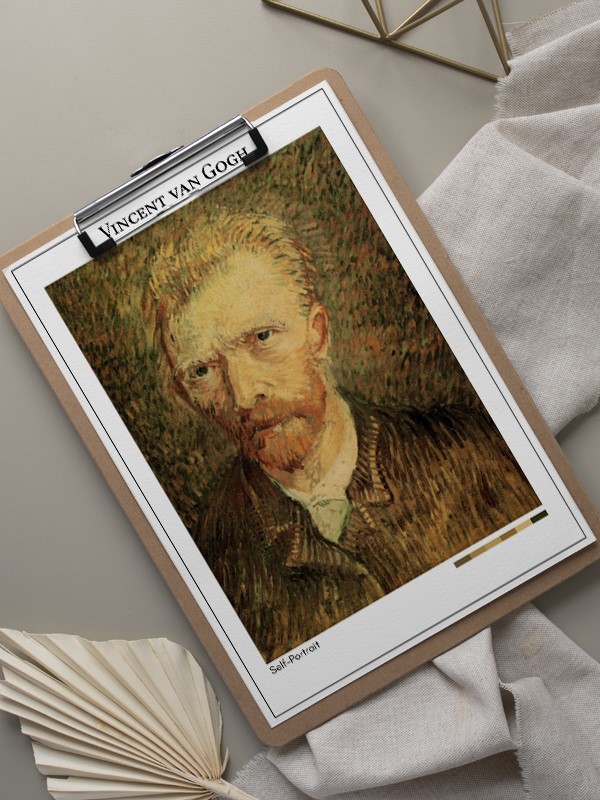 Vincent van Gogh Self-Portrait Poster