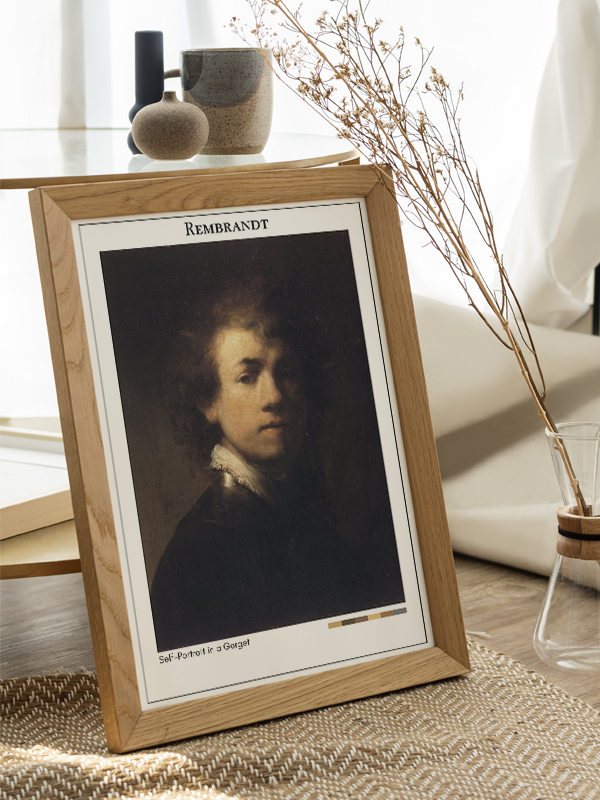 Rembrandt Self-Portrait in a Gorget Poster