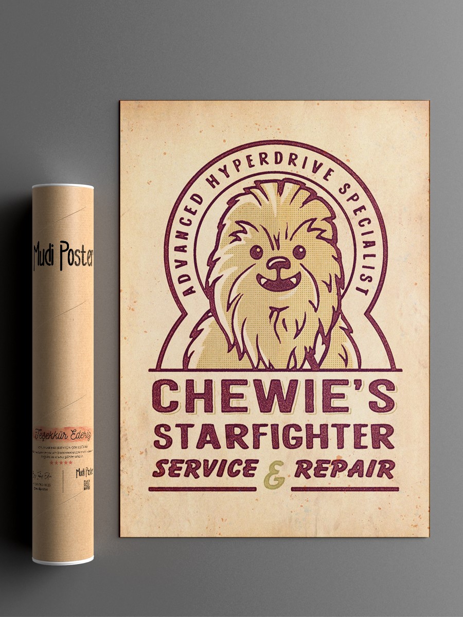 Service and Repair Poster, Çerçevesiz Tv Film Poster