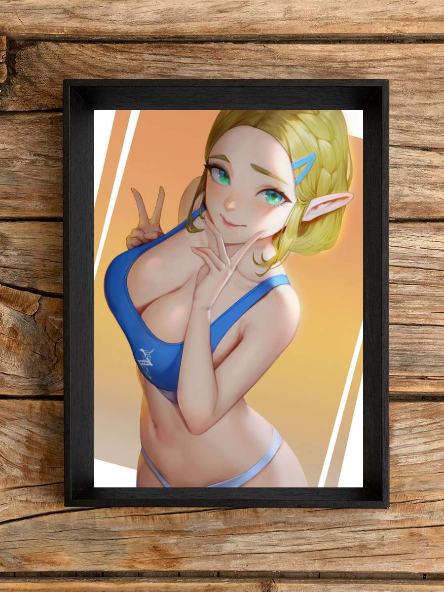 Sexy girl Anime Poster Çerçevesiz Yüksek Kalite Anime Duvar Poster