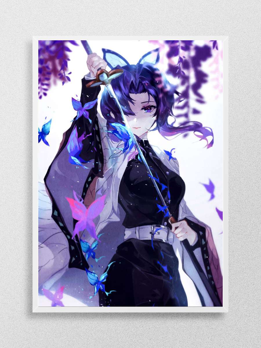 Shinobu Kocho Anime Poster Çerçevesiz Yüksek Kalite Anime Duvar Poster