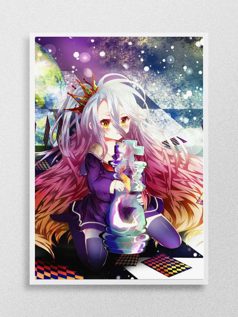 Shiro Anime Poster Çerçevesiz Yüksek Kalite Anime Duvar Poster