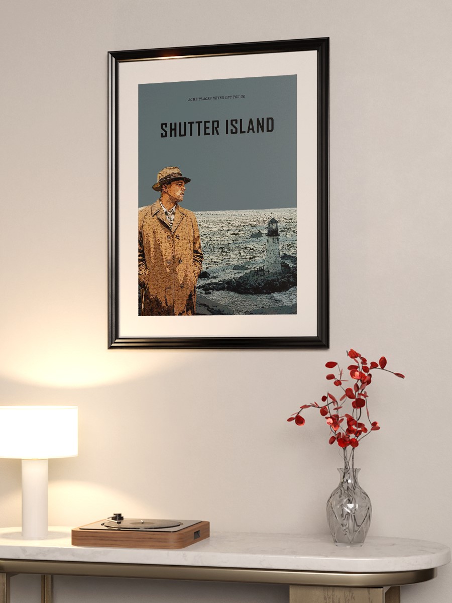 Shutter Island Poster, Çerçevesiz Tv Film Poster