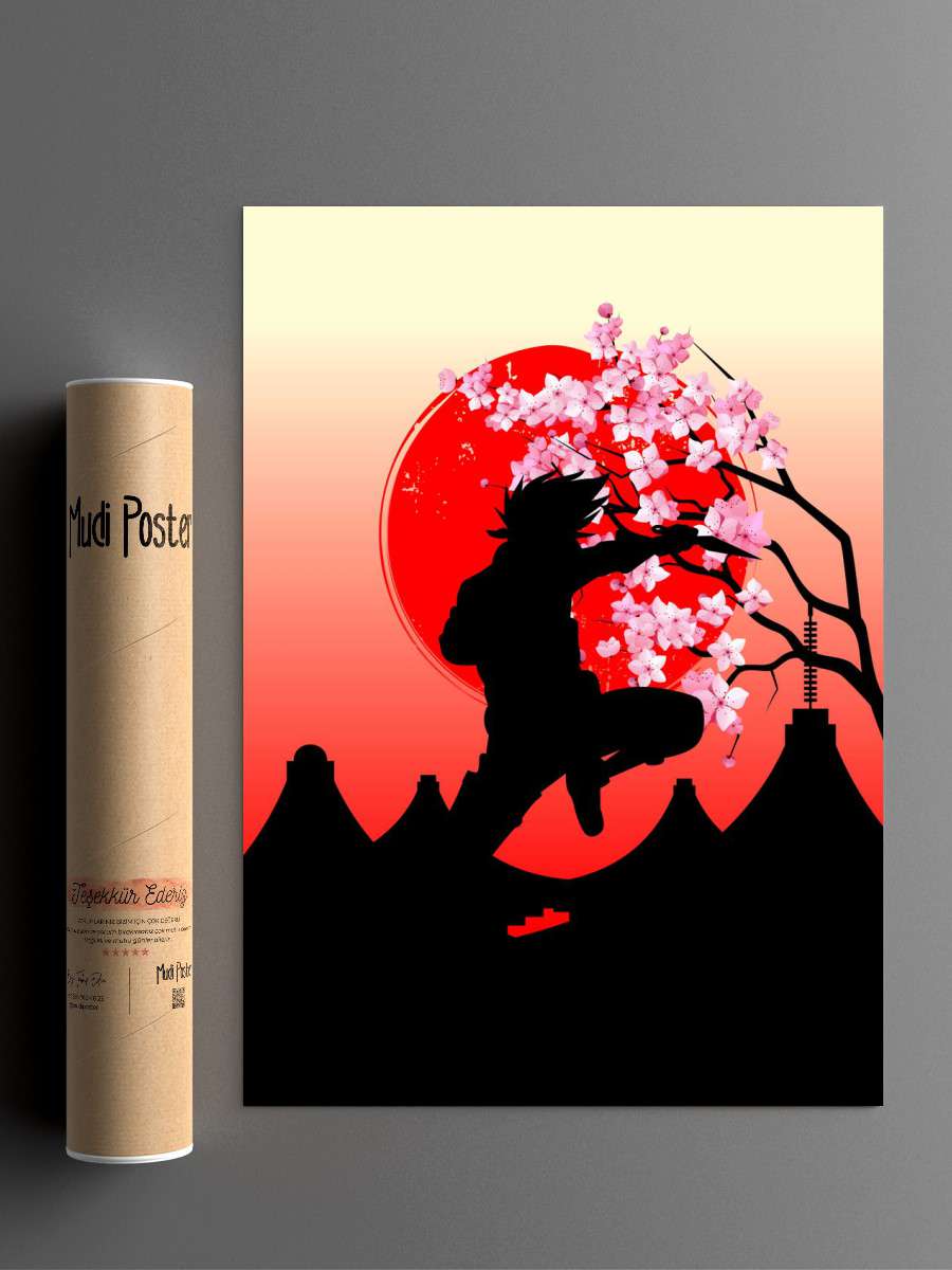 SILHOUETTE ANIME Anime Poster Çerçevesiz Yüksek Kalite Anime Duvar Poster