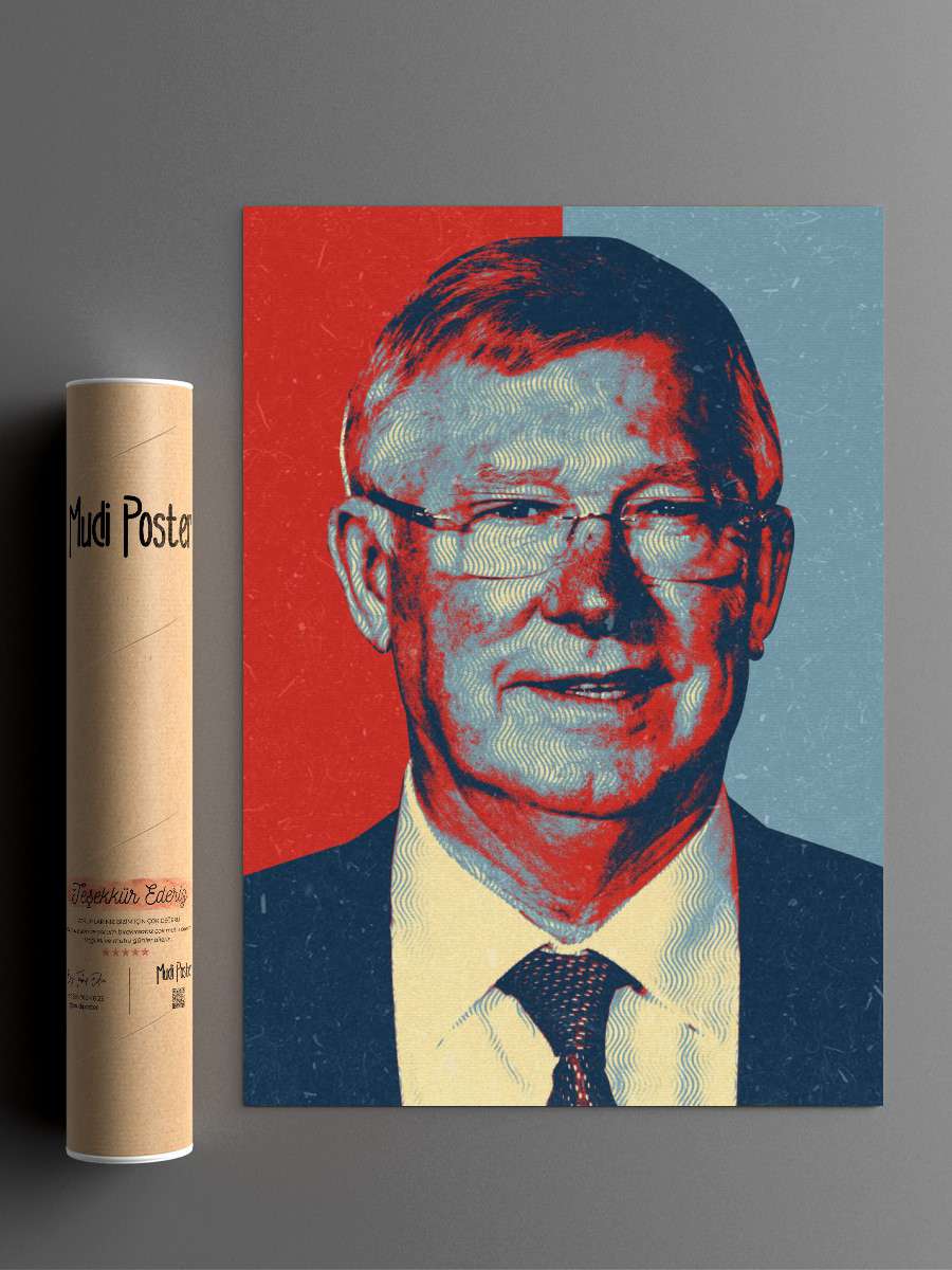 sir alex Futbol Poster Çerçevesiz Yüksek Kalite Futbolcu Duvar Poster