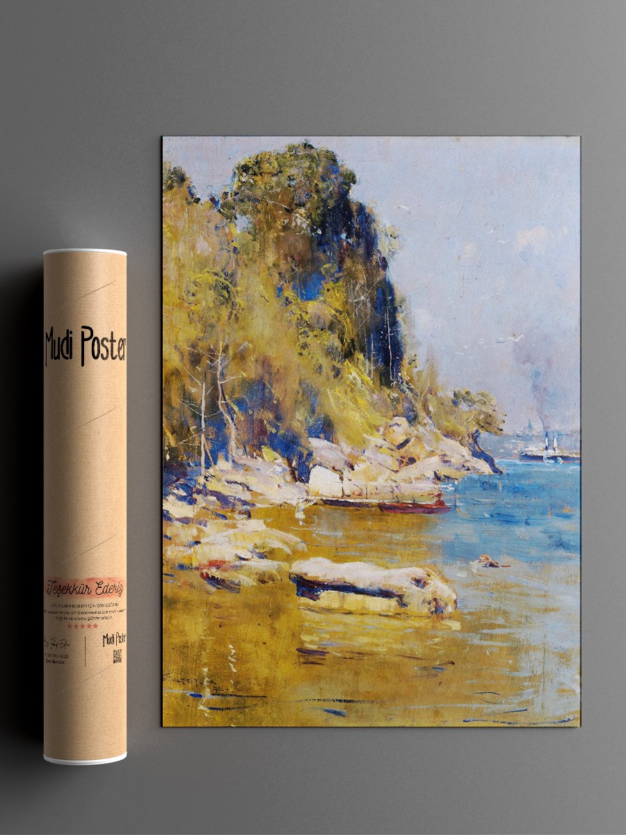 Sirius Cove Tablo Sanatsal Ünlü Ressam Poster Çerçevesiz Yüksek Kalite Poster