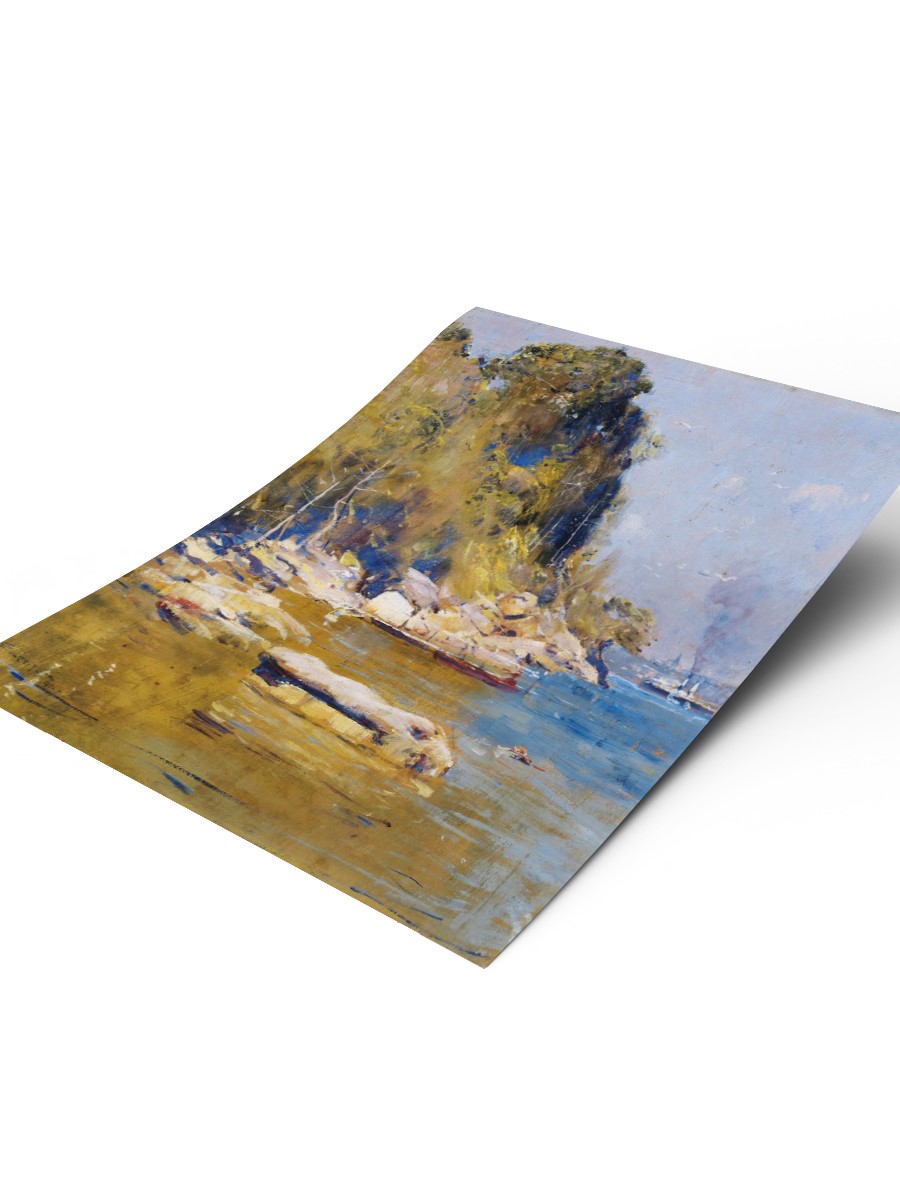 Sirius Cove Tablo Sanatsal Ünlü Ressam Poster Çerçevesiz Yüksek Kalite Poster