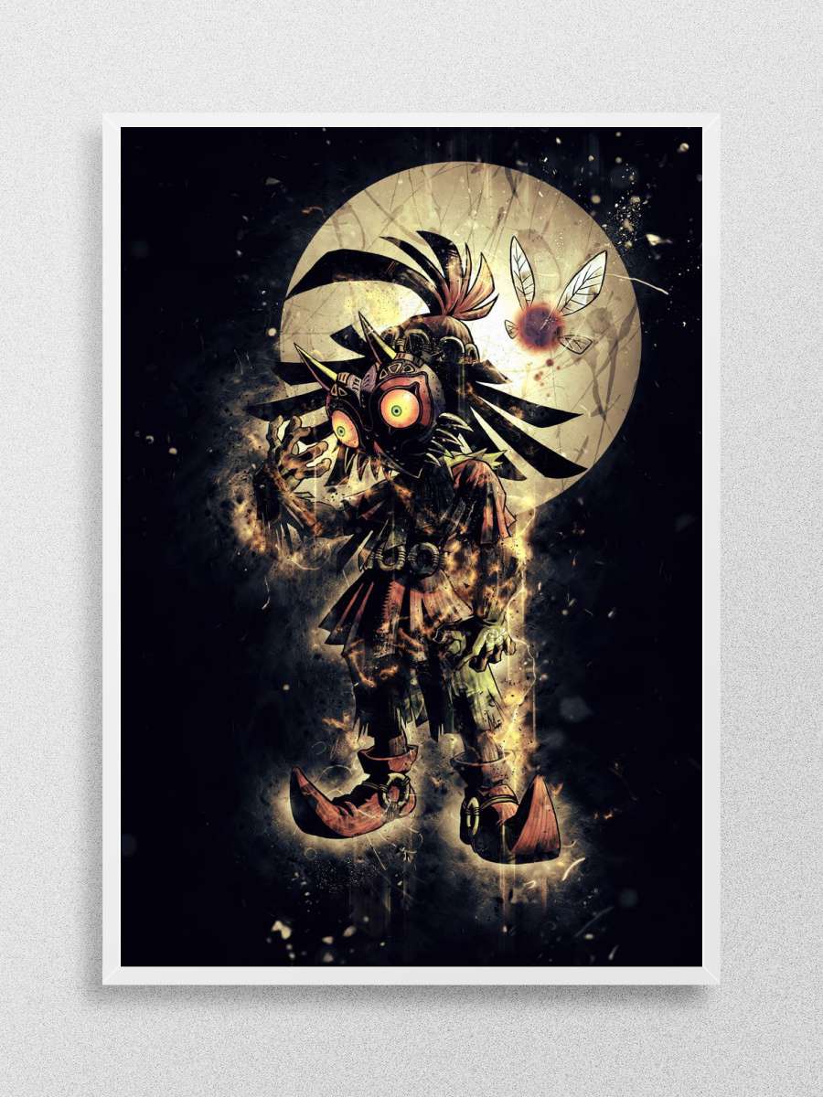 Skull Kid - Majoras Mask Anime Poster Çerçevesiz Yüksek Kalite Anime Duvar Poster