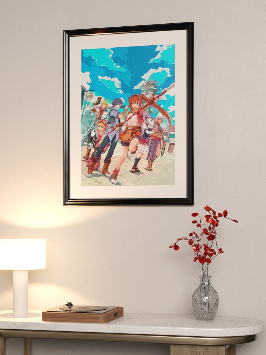 Sky Up Anime Poster Çerçevesiz Yüksek Kalite Anime Duvar Poster