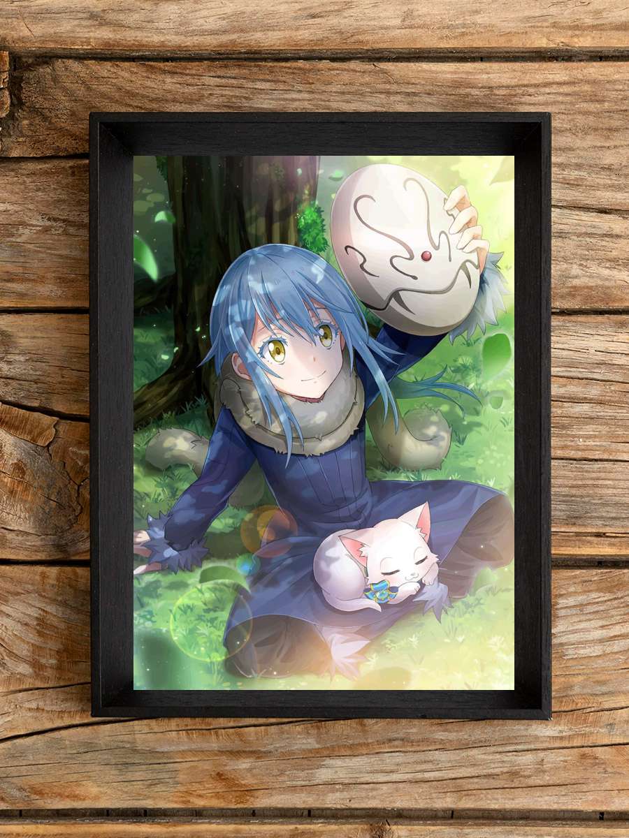 slime Anime Poster Çerçevesiz Yüksek Kalite Anime Duvar Poster