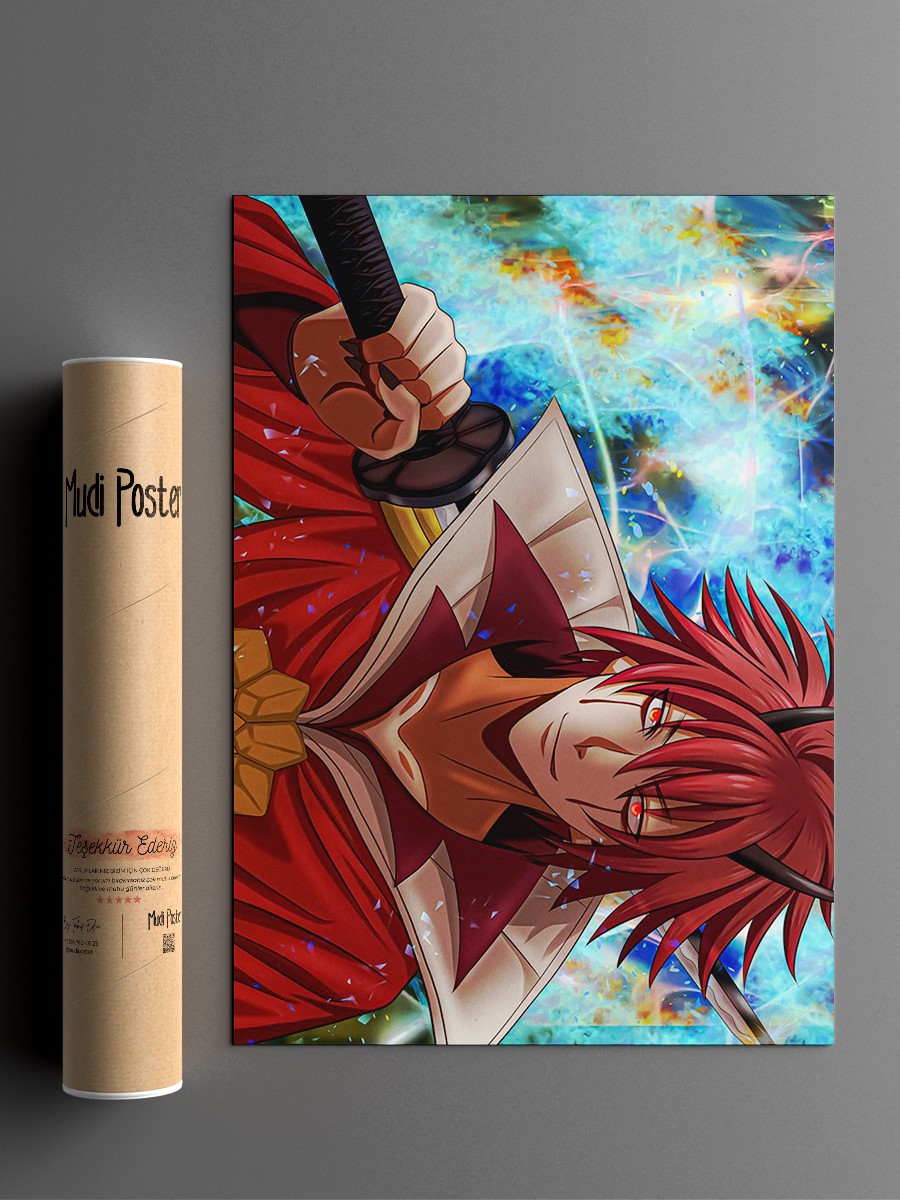 slime Anime Poster Çerçevesiz Yüksek Kalite Anime Duvar Poster