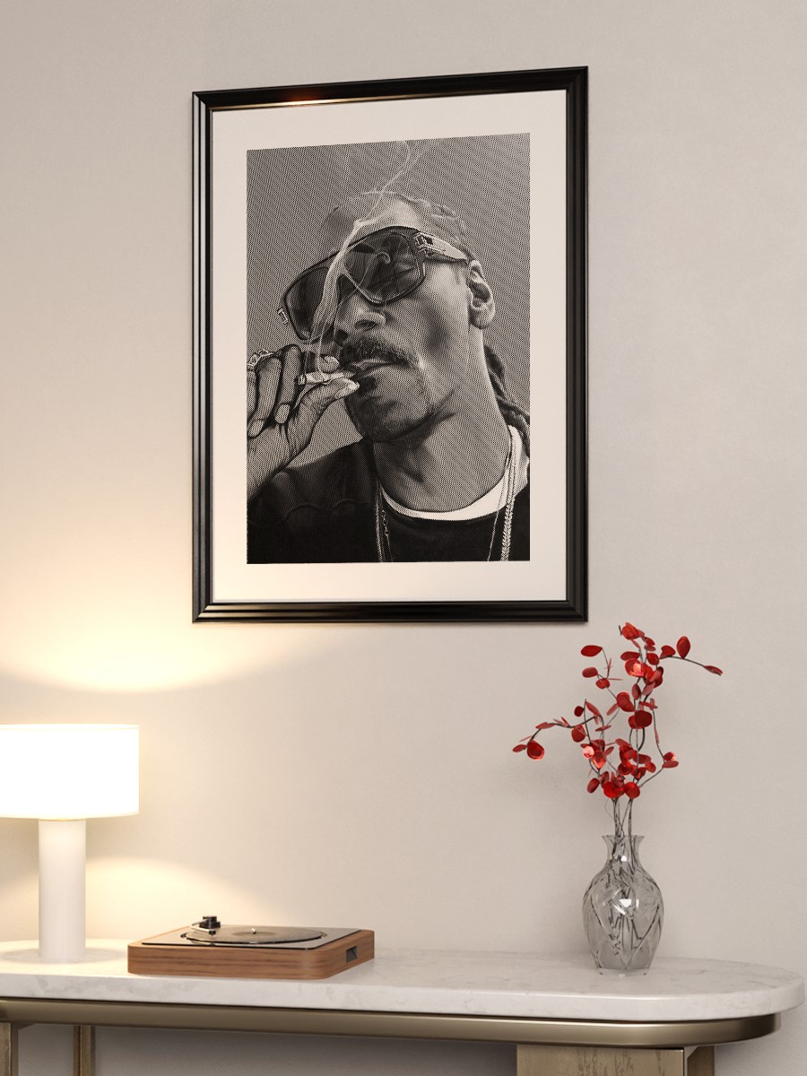 Snoop Dogg Poster, Çerçevesiz Tv Film Poster