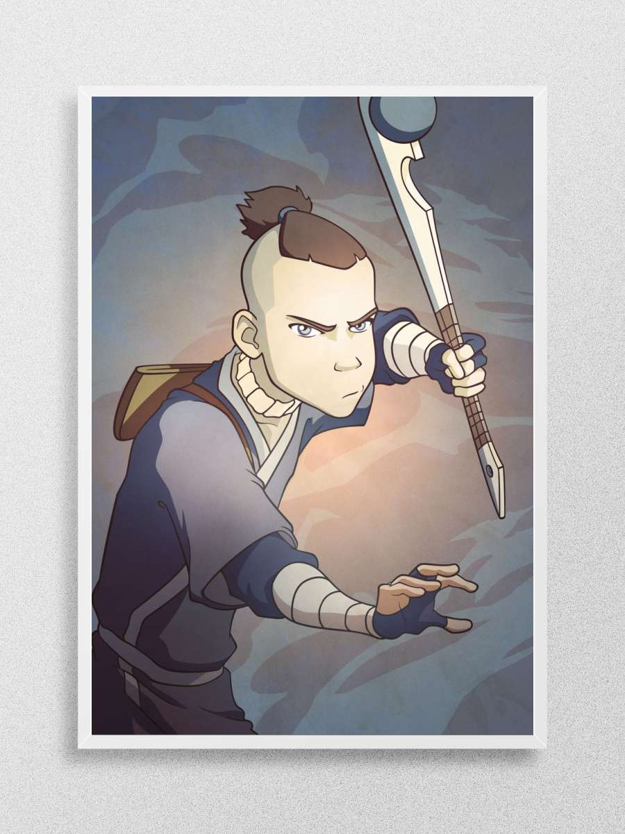 Sokka Elements Anime Poster Çerçevesiz Yüksek Kalite Anime Duvar Poster
