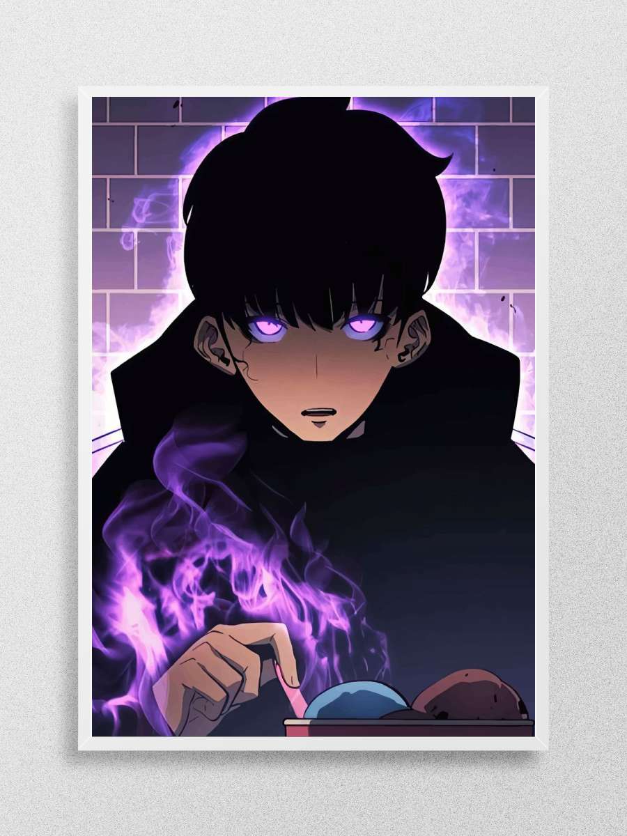 Solo Leveling Anime Poster Çerçevesiz Yüksek Kalite Anime Duvar Poster - En İyi Fiyatlarla