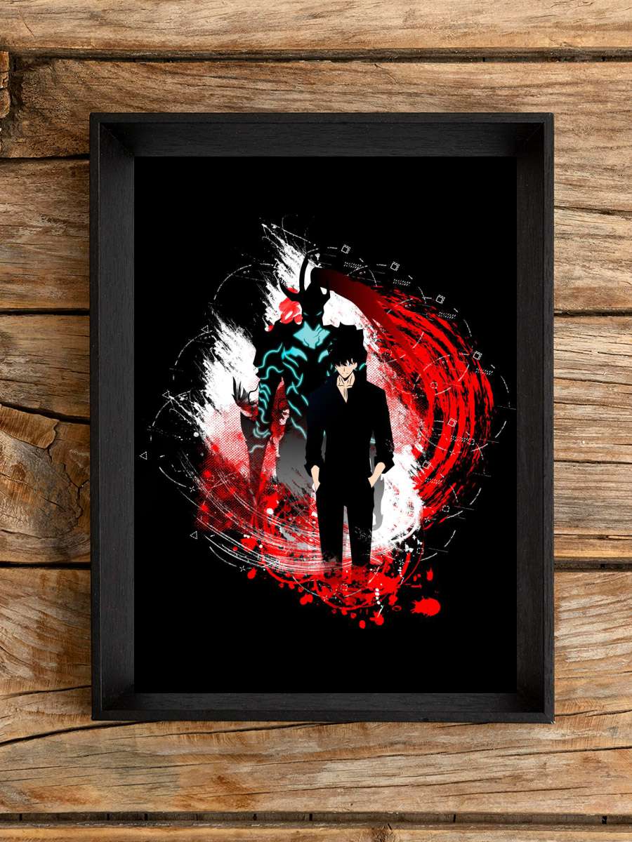 SOLO LEVELING Anime Poster Çerçevesiz Yüksek Kalite Anime Duvar Poster