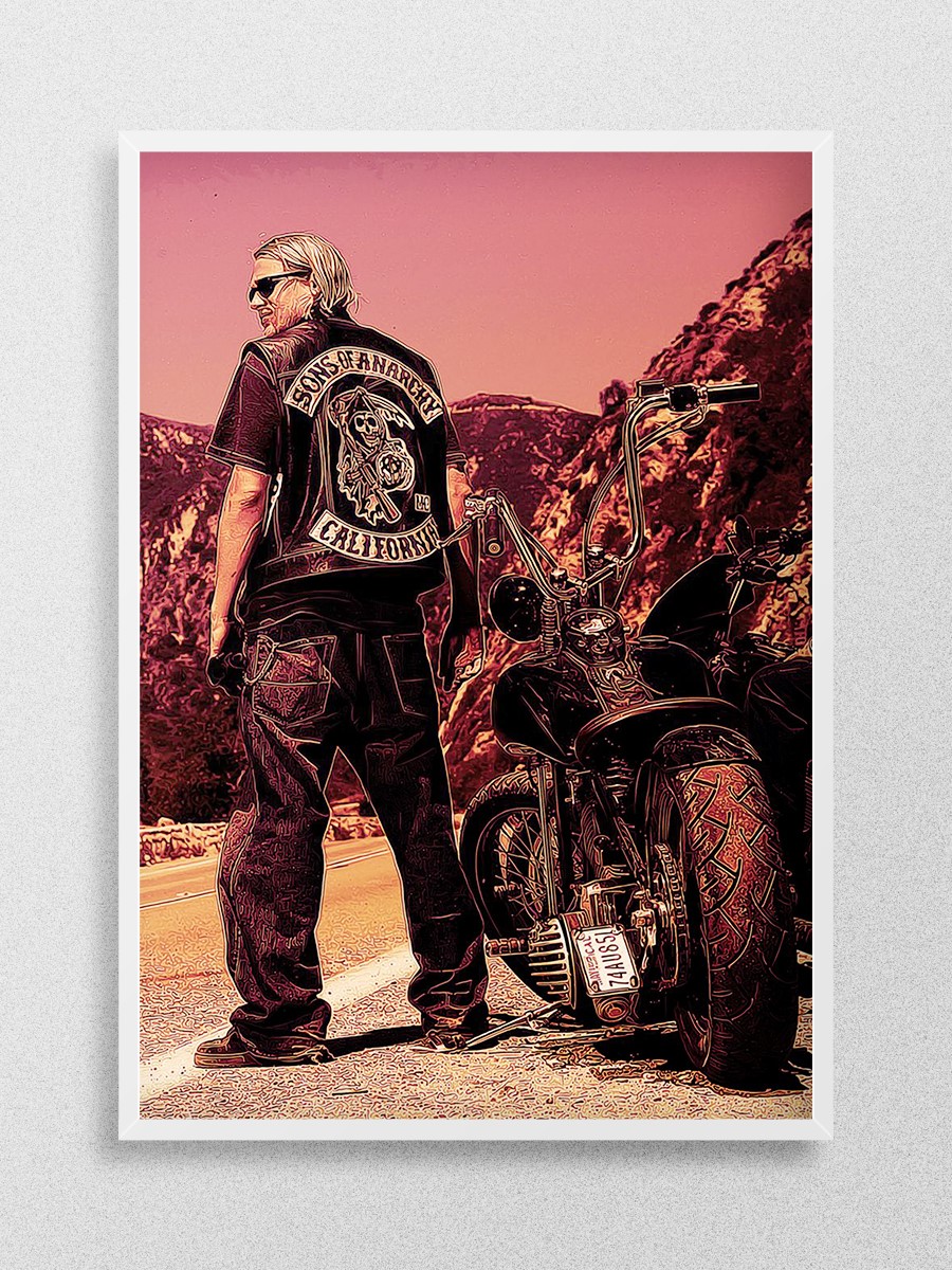 Sons of Anarchy movie Poster, Çerçevesiz Tv Film Poster