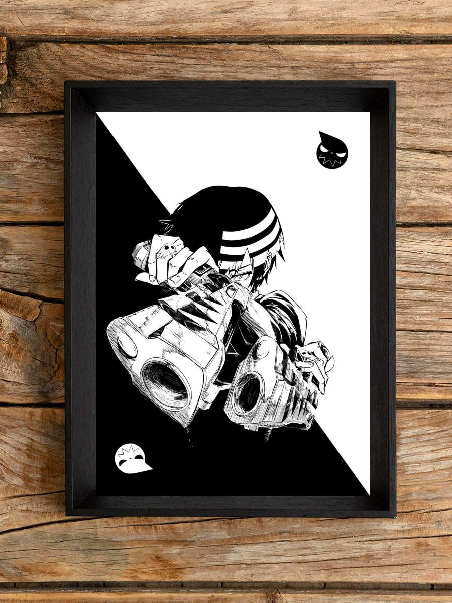 Soul Eater Anime Anime Poster Çerçevesiz Yüksek Kalite Anime Duvar Poster