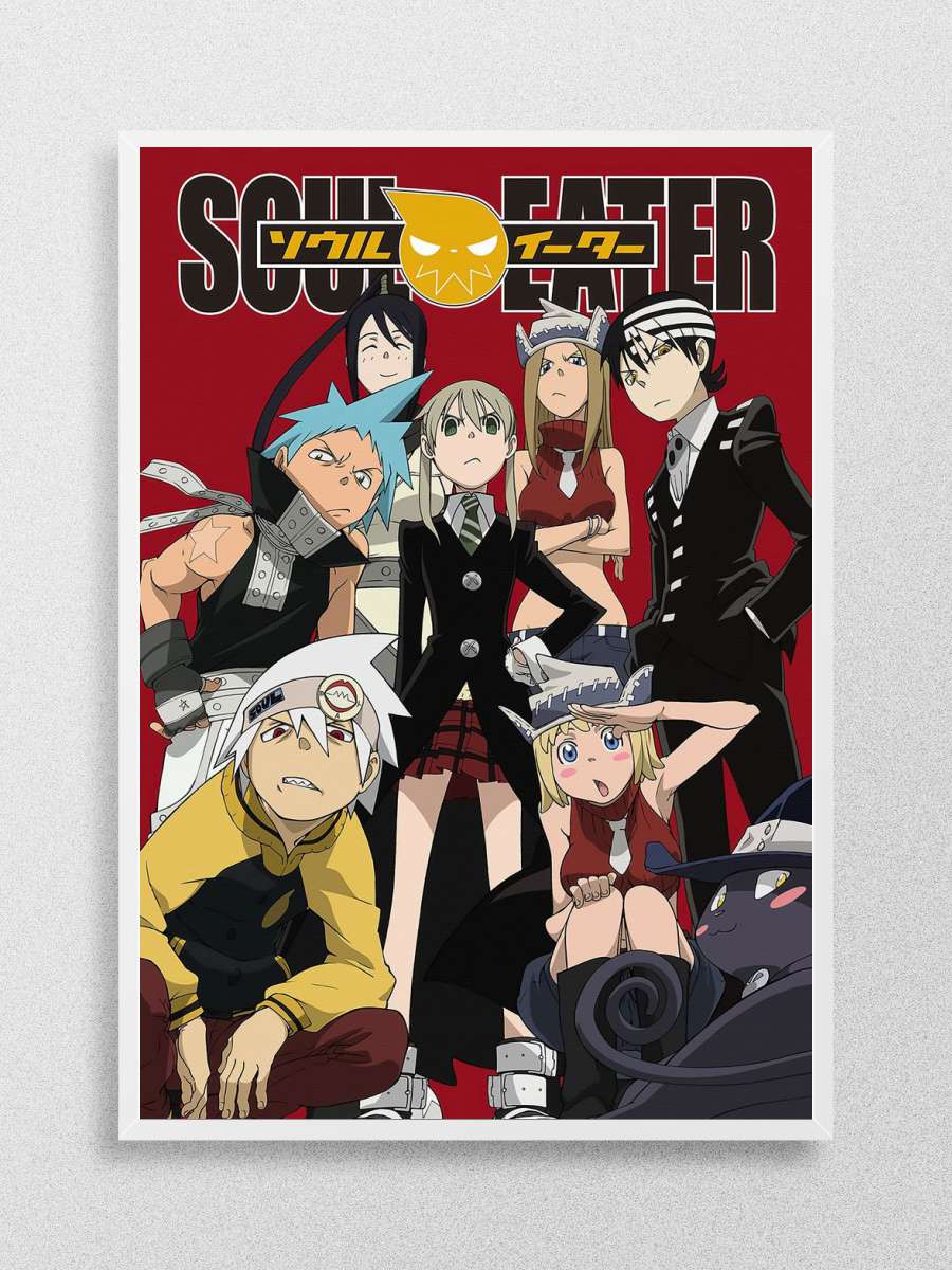 Soul Eater Anime Poster Çerçevesiz Yüksek Kalite Anime Duvar Poster