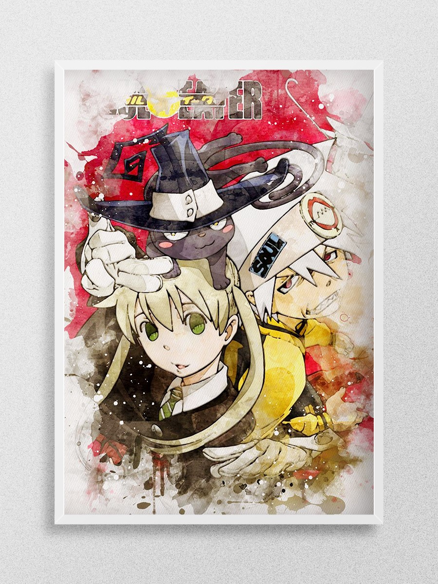 Soul eater Anime Poster Çerçevesiz Yüksek Kalite Anime Duvar Poster - En İyi Fiyatlarla