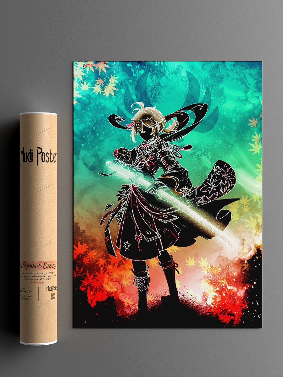 Soul of Acer Palmatum Anime Poster Çerçevesiz Yüksek Kalite Anime Duvar Poster